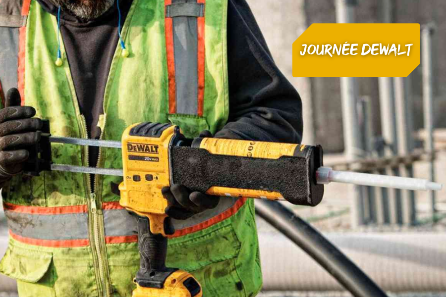 Journée Dewalt chez OPB : 9 octobre en ligne et dans nos 3 magasins