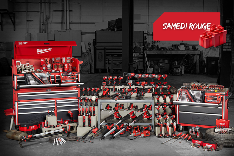 Samedi Rouge chez OPB – Le 6 décembre : La journée Milwaukee que tout le monde attendait