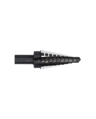 STEP DRILL BIT #1 1/8" - 1/2"            - 10231