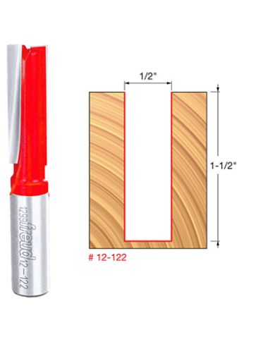 STRAIGHT BIT 1/2" x 1-1/2" SHANK 1/2"    - 12-122