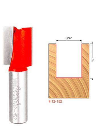 STRAIGHT BIT 3/4" x 1" SHANK 1/2"        - 12-152