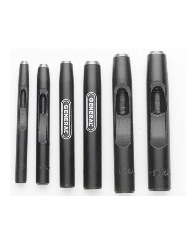 SIX-PIECES ARCH PUNCH SET 3/16" - 1/2"   - 1280ST