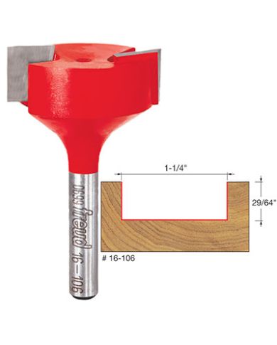 MORTISING BIT 1-1/4"x29/64" SHANK 1/4"   - 16-106