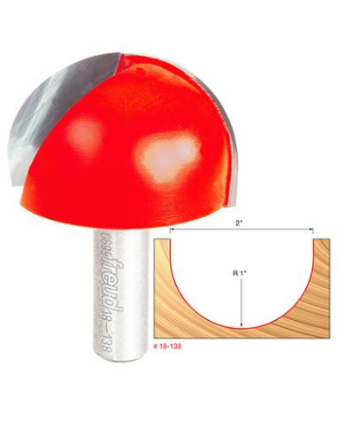 ROUND NOSE BIT 2"x1-1/4" SHANK 1/2" - 18-138