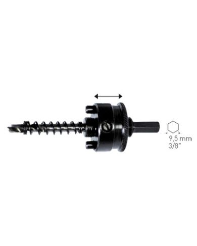 HOLE SAW MANDREL 1-1/4" TO 6"            - 20.1503