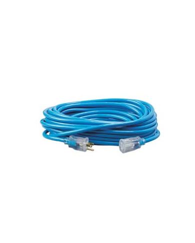 CORDON ÉLECTRIQUE 50', 12/3, SJTW BLEU