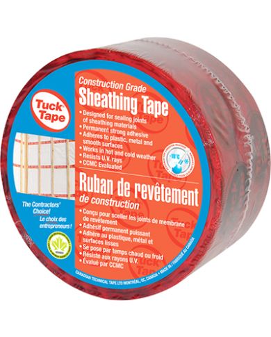 RED SHEATHING TAPE 60MM X 55M - 28-414