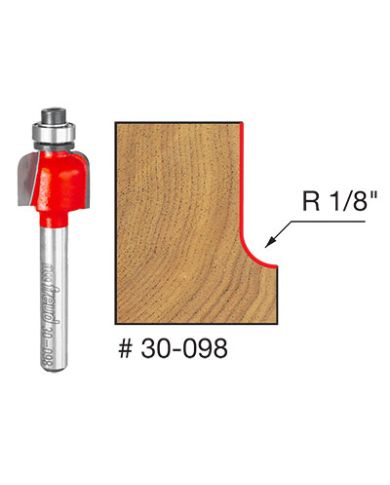 COVE BIT 5/8"x1/2" SHANK 1/4" - 30-098