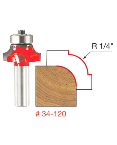 COUTEAU À RAYON 1/4" TIGE 1/2"