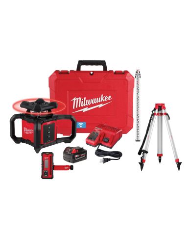M18 RED 2000' EXTERIOR ROTARY LASER KIT  - 3701-21T