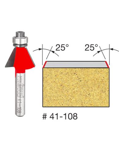 25° BEVEL TRIM BIT 25/32"x29/64" - 41-108
