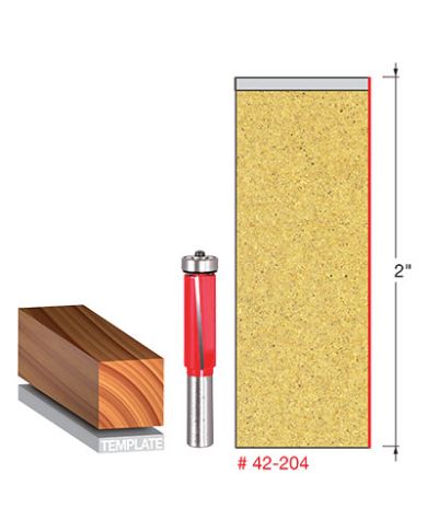 LAMINATE ROUTER BIT 3/4"x2" SHANK 1/2"   - 42-204