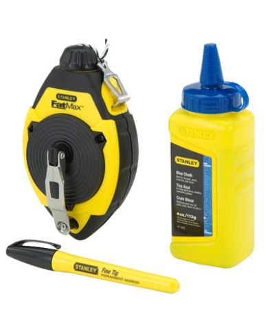 CHALK LINE SUPER FAST 100' STANLEY       - 47-681L