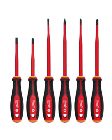 6 PC 1000V INSULATED SCREWDRIVER SET     - 48-22-2206