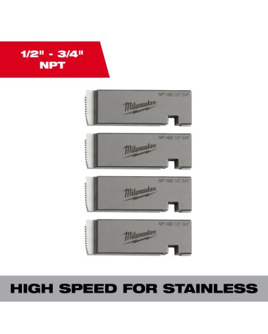 PIPE-THREADING DIES HSS NPT 1/2"-3/4"    - 48-36-1205