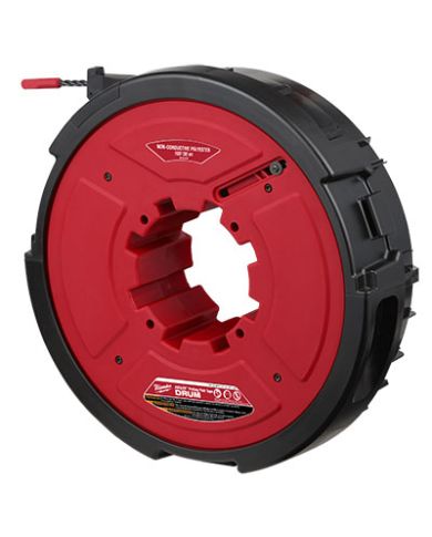 ANGLER PULLING FISH TAPE DRUM 100' POLY. - 48-44-5195