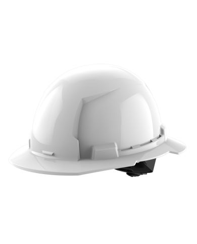 FRONT BRIM HARD HAT 4PT RATCH. WHITE     - 48-73-1101