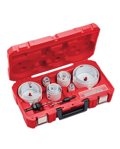 19 PC ELECTRICAL HOLE SAW KIT            - 49-22-4105