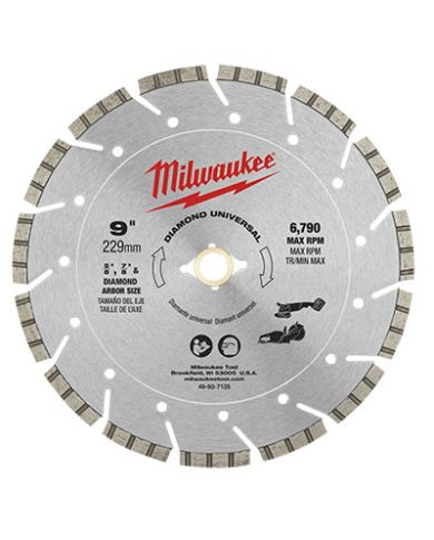 9" DIAMOND UNIVERSAL CUT-OFF BLADE - 49-93-7125