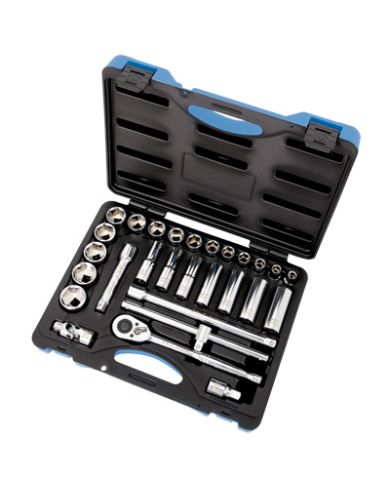 1/2" SAE SHORT & LONG SOCKET KIT - 600331