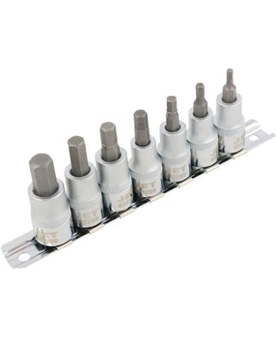 7PC 3/8"DR HEX METRIC.JET - 601202
