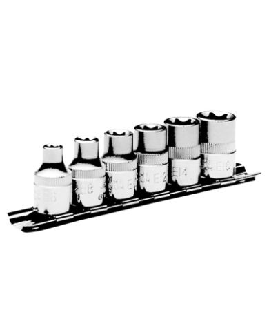 SOCKET SET 3/8"DR TORX EXTERNAL JET - 601231