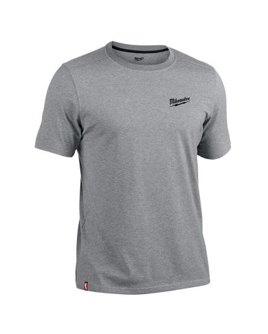 CHANDAIL MANCHE COURTE LARGE GRIS