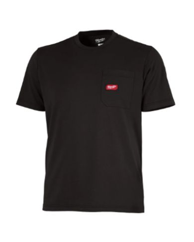 CHANDAIL XLARGE MANCHE COURTE NOIR