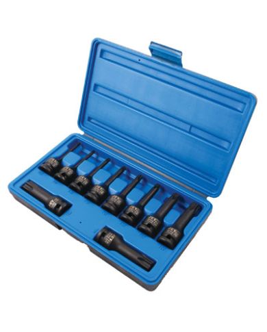 1/2" TORX IMPACT SOCKET SET, PKG:10 - 610326