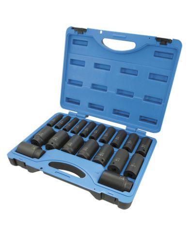 1/2" SAE DEEP POWER SOCKET, PKG:19 - 610329