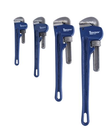 4PC PIPE WRENCH CAST IRON SET - 702708