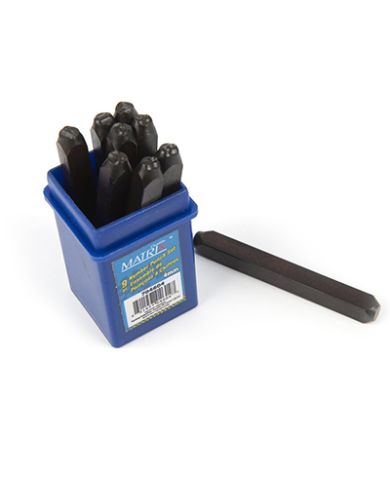 1/8"(4MM) NUMBER PUNCH SET               - 704604