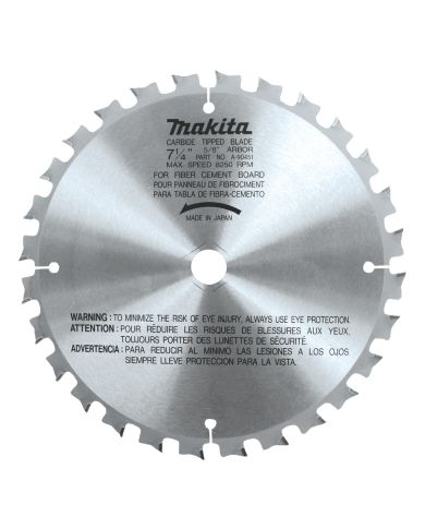 FIBER CEMENT BLADE 7-1/4 X 28D