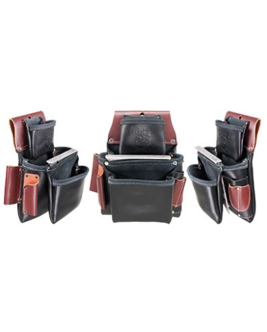 3 POCKETS LEFT HAND BLACK POUCH - B5060LH