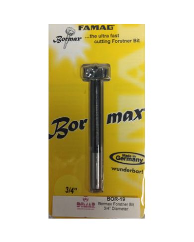 FORSTNER BIT 3/4" TYPE BORMAX            - BOR-19