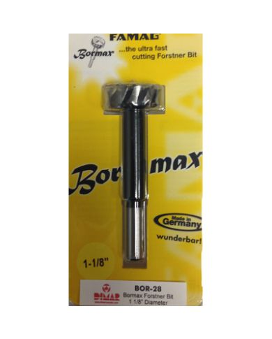 FORSTNER BIT 1-1/8" TYPE BORMAX          - BOR-28