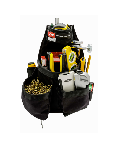 BLACK AXE RIGHT POUCH DIAMONDBACK        - DB2-35-BK-ST-R