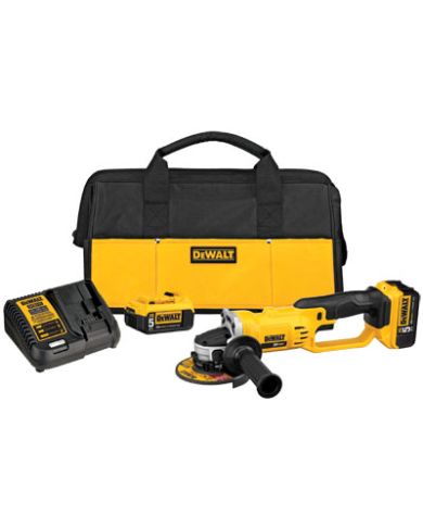 4-1/2" GRINDER, 20V MAX, 2 BATTERY       - DCG412P2