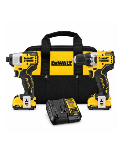 COMBO KIT DRILL & IMPACT 12V LITHIUM