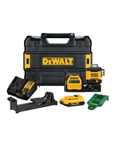 12/20V SELF LEVELING 3 AXES GREEN LASER  - DCLE34030G
