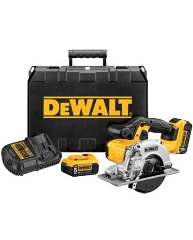 METAL CIRCULAR SAW,2 BATTERY 5Ah         - DCS373P2