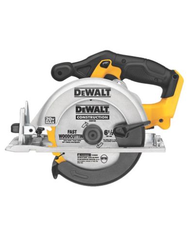 6-1/2" CIRCULAR SAW, 20V, TOOL ONLY      - DCS391B