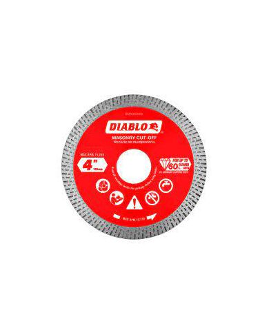 DIABLO 4" CONTINUOUS RIM DIAMOND DISC - DMADC0400