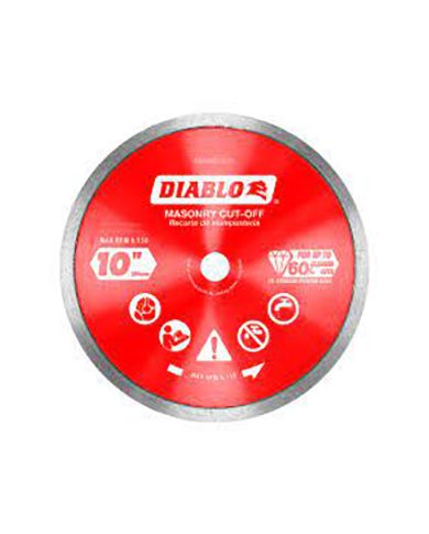 DIABLO 10" CONTINUOUS RIM DIAMOND DISC - DMADC1000