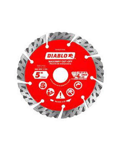DIABLO 5" SEGMENTED TURBO DIAMOND DISC - DMADST0500