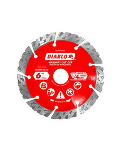 DIABLO 6" SEGMENTED TURBO DIAMOND DISC - DMADST0600