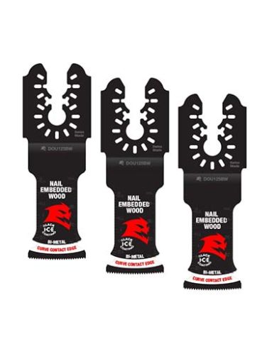 UNIVERSAL OSC BLADE 1-1/4" WOOD 3 PKG - DOU125BW3