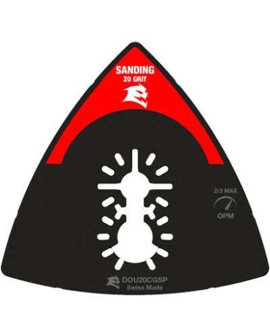 UNIVERSAL SANDING PAD 20 GRIT            - DOU20CGSP