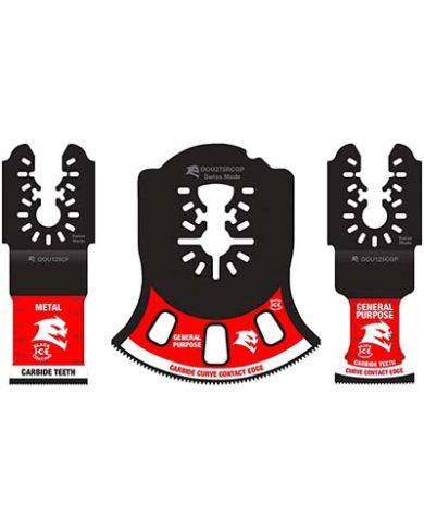 3 PC UNIVERSAL CARBIDE BLADE             - DOU3CS