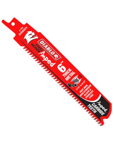 6" AMPED CARBIDE SABER SAW BLADE         - DS0608CFAC